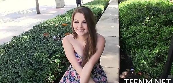  Money for teen cali hayes in exchange for oral job